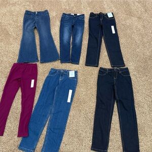 Cat & Jack Blue and Dark Blue Jeans